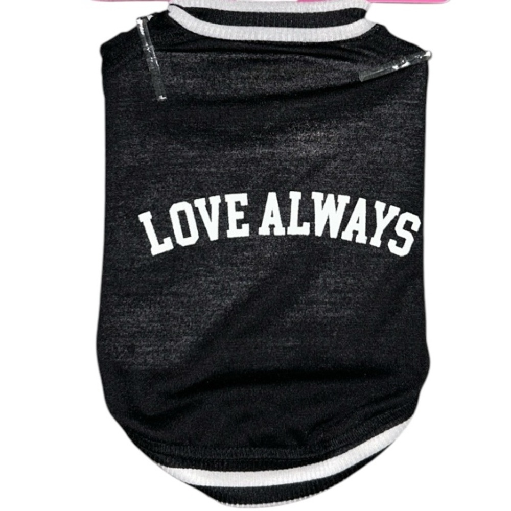 Boots and Barkley, pet apparel, ‘Love Always’ T-shirt